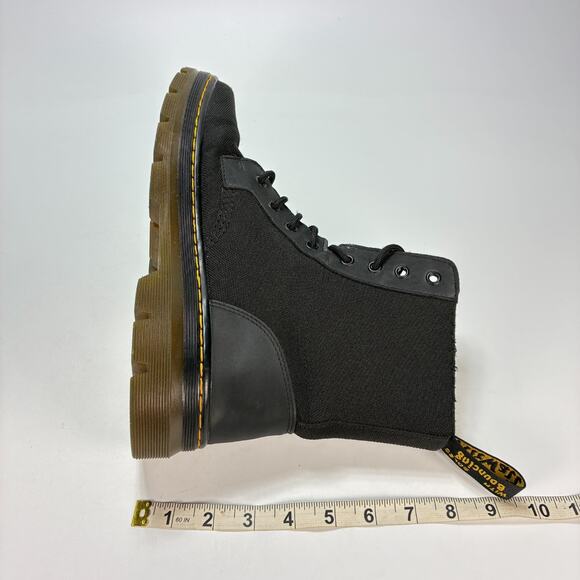 Dr. Martens Combs II Black High Top Streetwear Lace Up Combat Boots Mens Size 12 - Picture 6 of 9